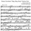 Benny Goodman Sing Sing Sing Clarinet Solo Transcribed by Michael Drapkin