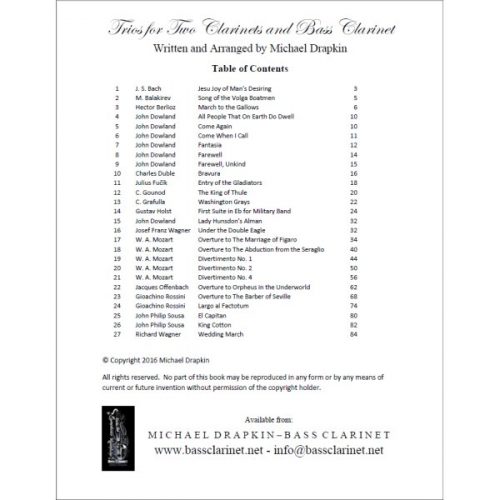 Trios for Two and Bass Volume 1 Bassoon