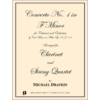 Weber: Concerto No. 1 in F min. arranged for Clarinet and String Quartet