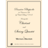 Debussy Premiere Rhapsodie arranged for Clarinet and String Quartet by Michael Drapkin