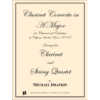 Mozart Clarinet Concerto in A KV.622 arranged for Clarinet and String Quartet