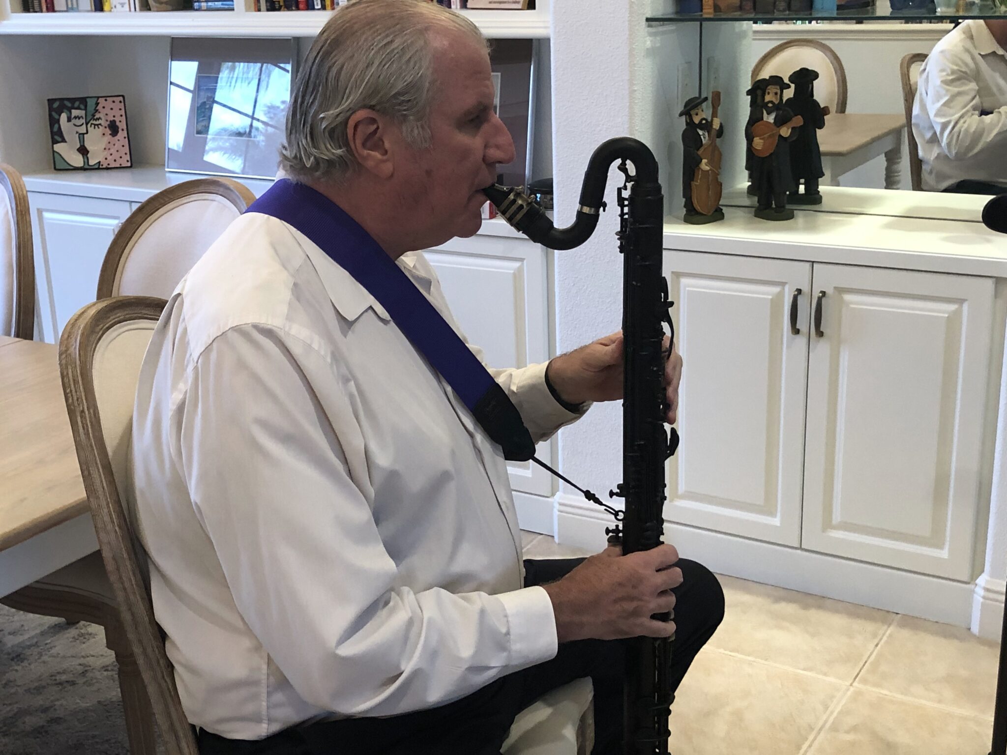 Bass Carbon Fiber Sitting/Standing Peg and Drapkin Bass