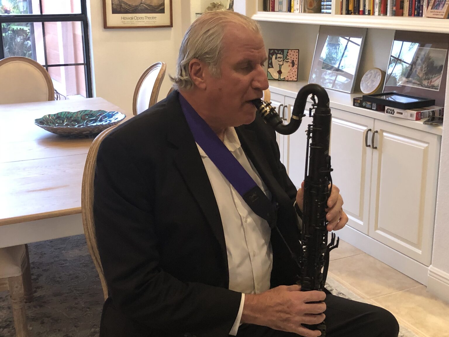 Bass Carbon Fiber Sitting/Standing Peg and Drapkin Bass