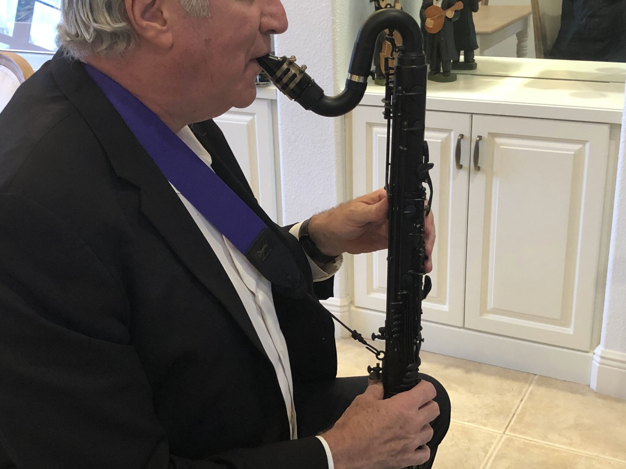 Bass Carbon Fiber Sitting/Standing Peg and Drapkin Bass