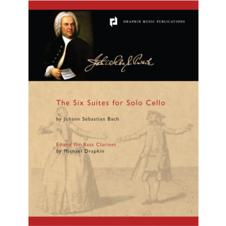 Bach Cello Suites for Bass Clarinet