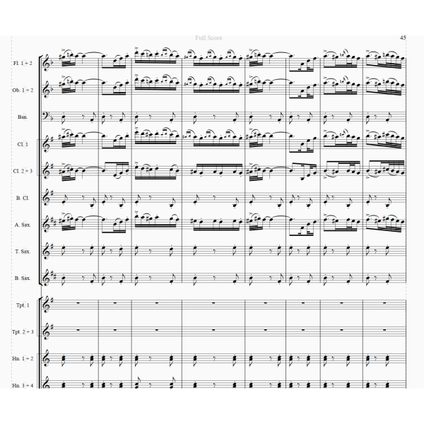Suite of Old Yiddish Melodies for Concert Band - Image 4
